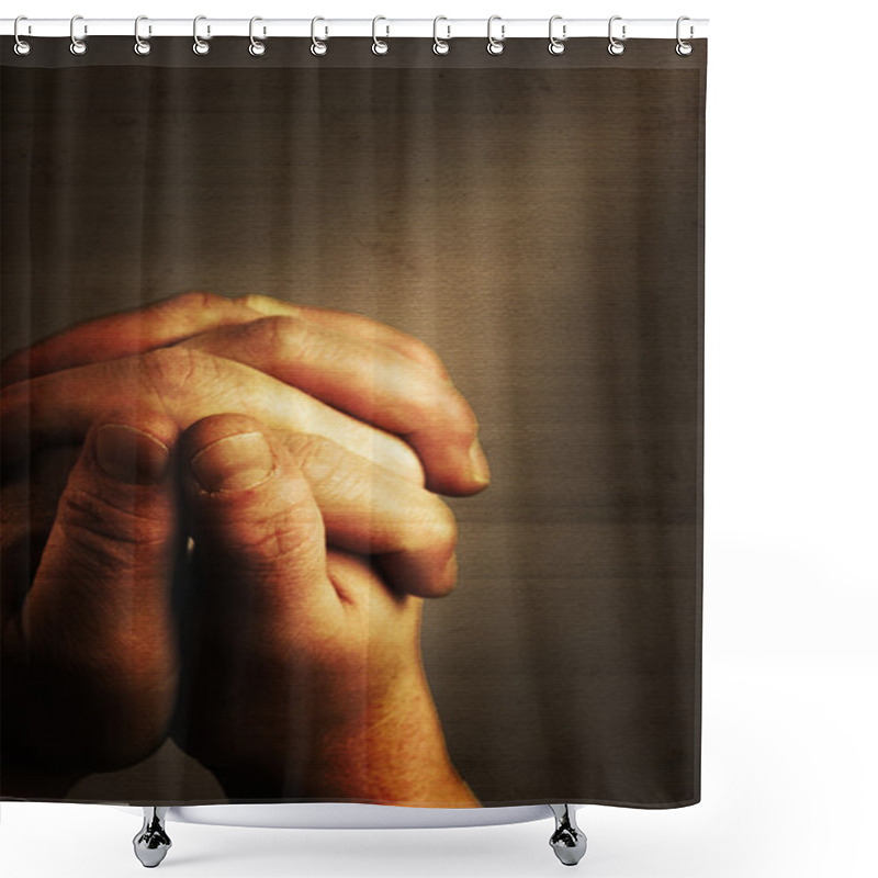 Personality  Prayer Shower Curtains