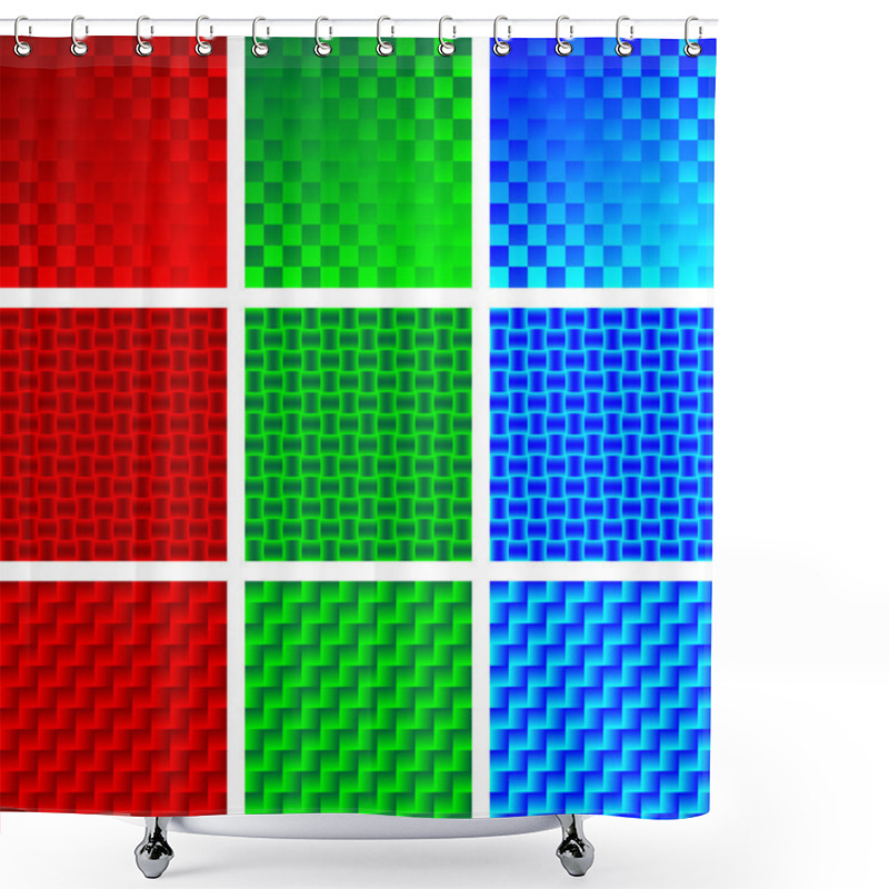 Personality  Abstract Shower Curtains