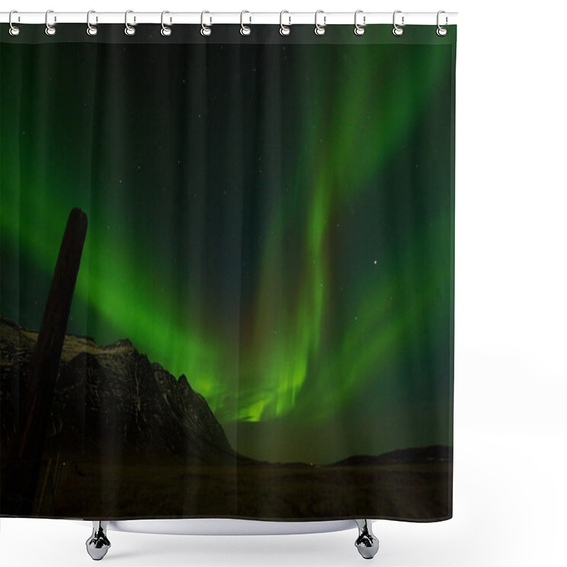 Personality  Aurora Borealis Shower Curtains