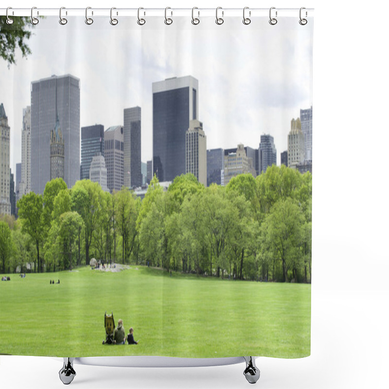 Personality  Central Park Glade Midtown Mahnattan New York Shower Curtains