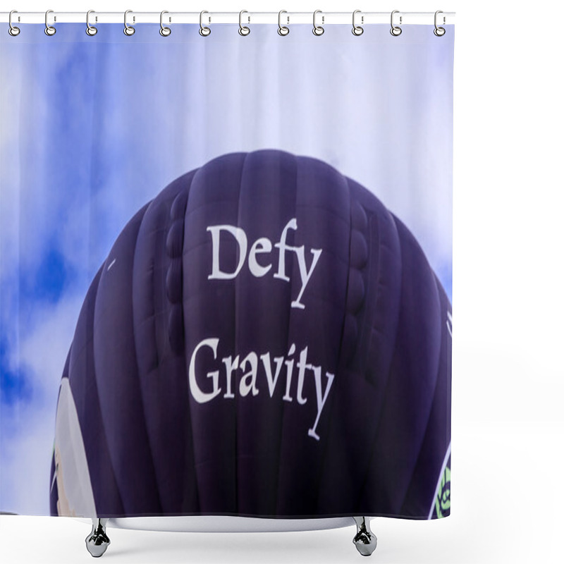 Personality  Hot Air Balloon Festival Shower Curtains