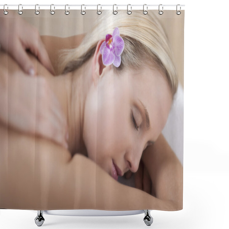 Personality  Back Massage Shower Curtains