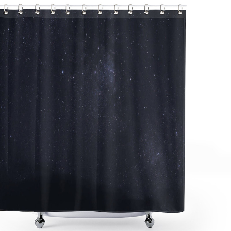 Personality  Starry Sky With Clouds At Night Shower Curtains