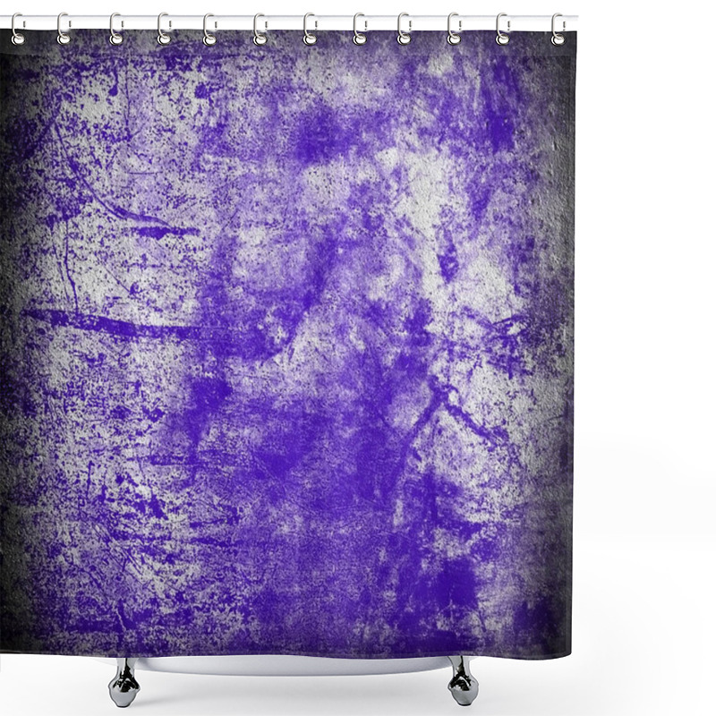 Personality  Abstract Splatter Art Example Shower Curtains