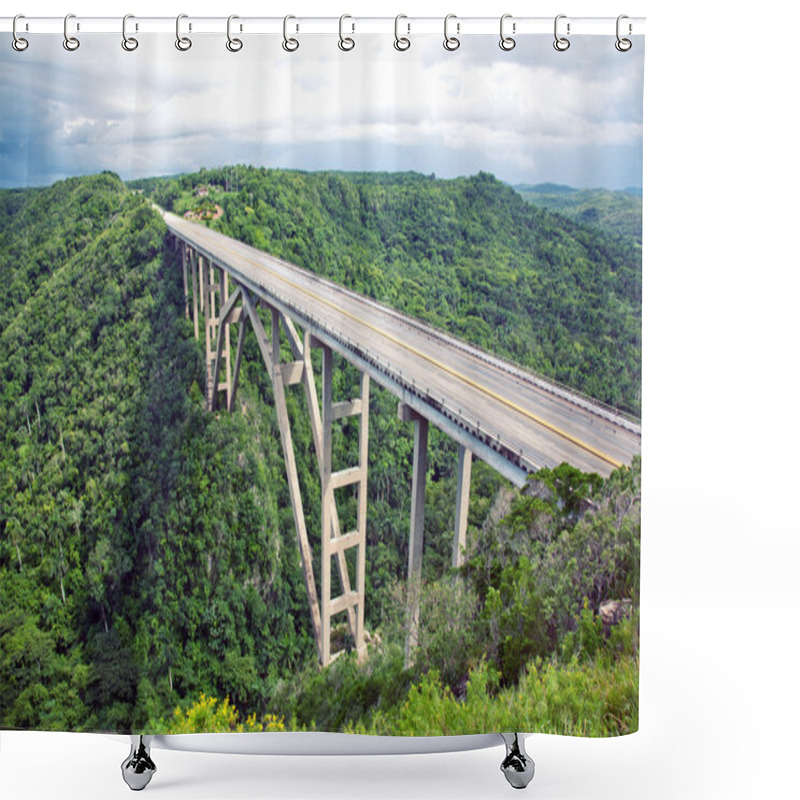 Personality  Bridge Shower Curtains