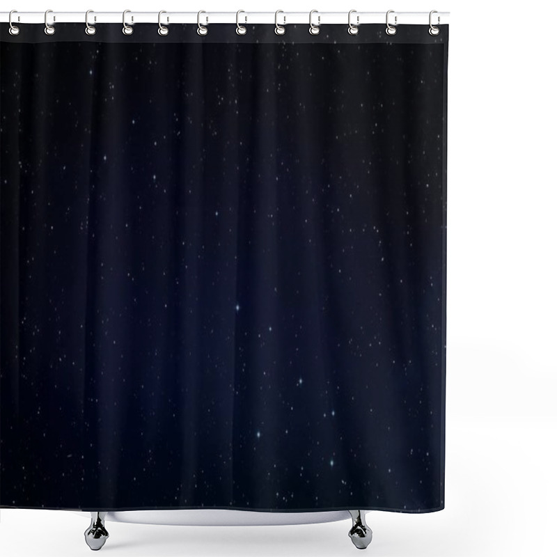 Personality  Abstract Space Dark Background   Shower Curtains