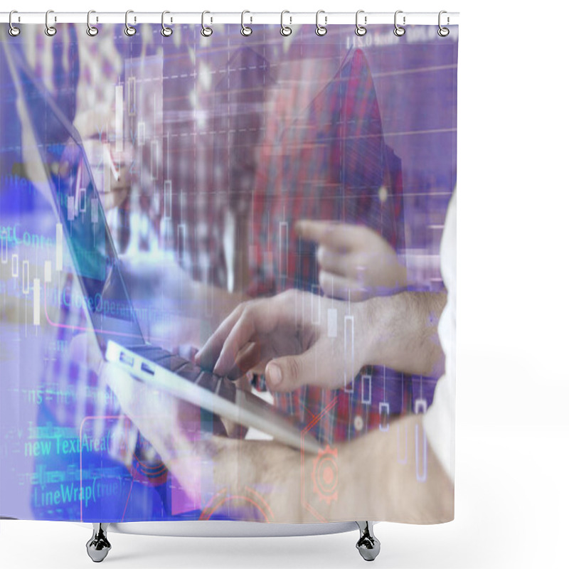 Personality  Programming, Computing And Computer Concept Shower Curtains