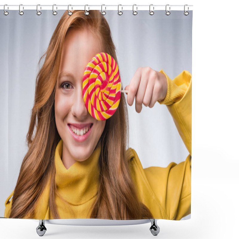 Personality  Lollipop Shower Curtains