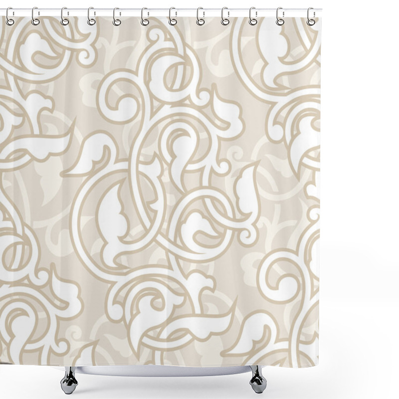 Personality  Oriental Ornament Shower Curtains