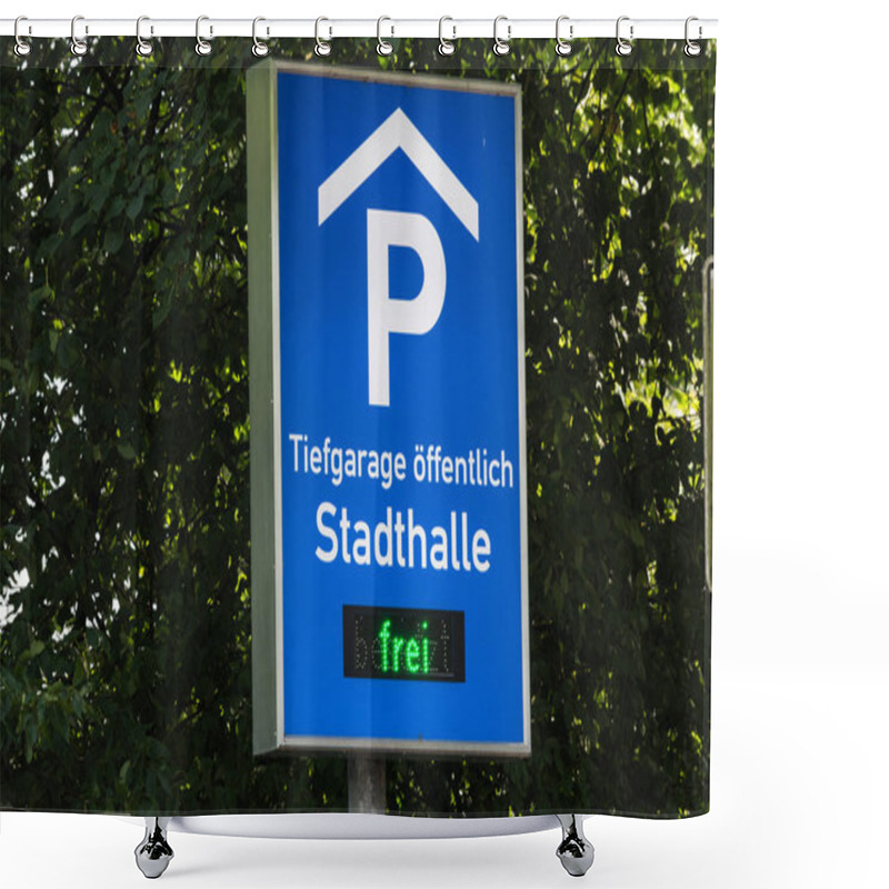 Personality  Road Sign, Information Sign With Inscription In German 