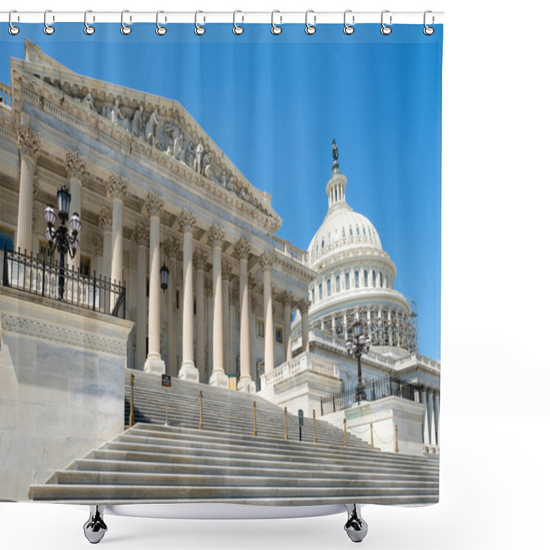 Personality  The US House Of Representatives At The Capitol  In Washington D. Shower Curtains