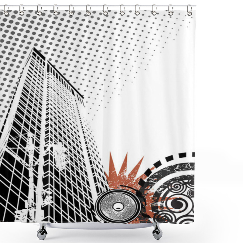 Personality  Urban2 Shower Curtains