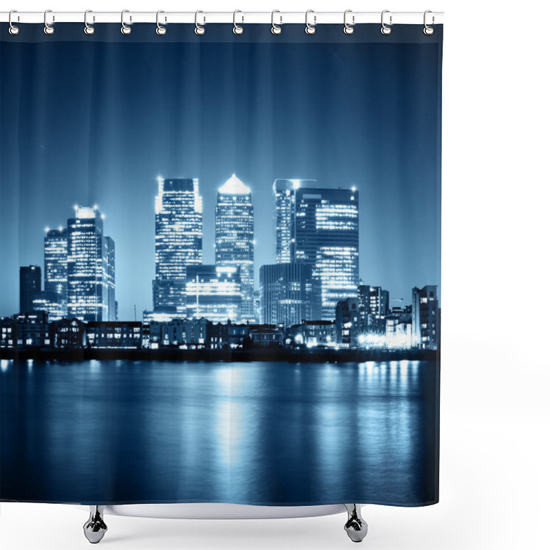 Personality  Canary Wharf, London Shower Curtains