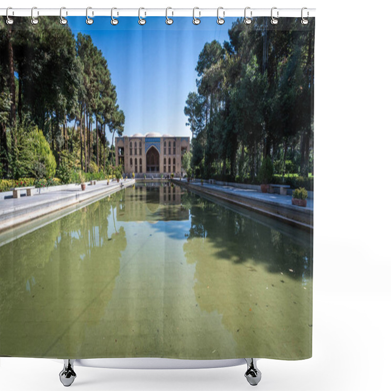 Personality  Palace In Isfahan Shower Curtains