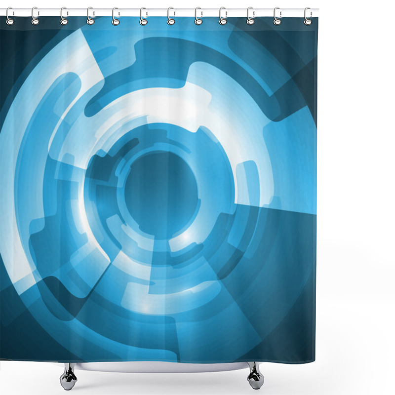 Personality  Abstract Background Shower Curtains