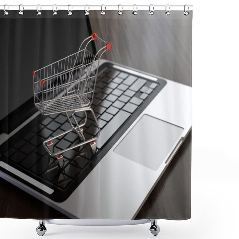 Personality  Electronic Commerce Shower Curtains