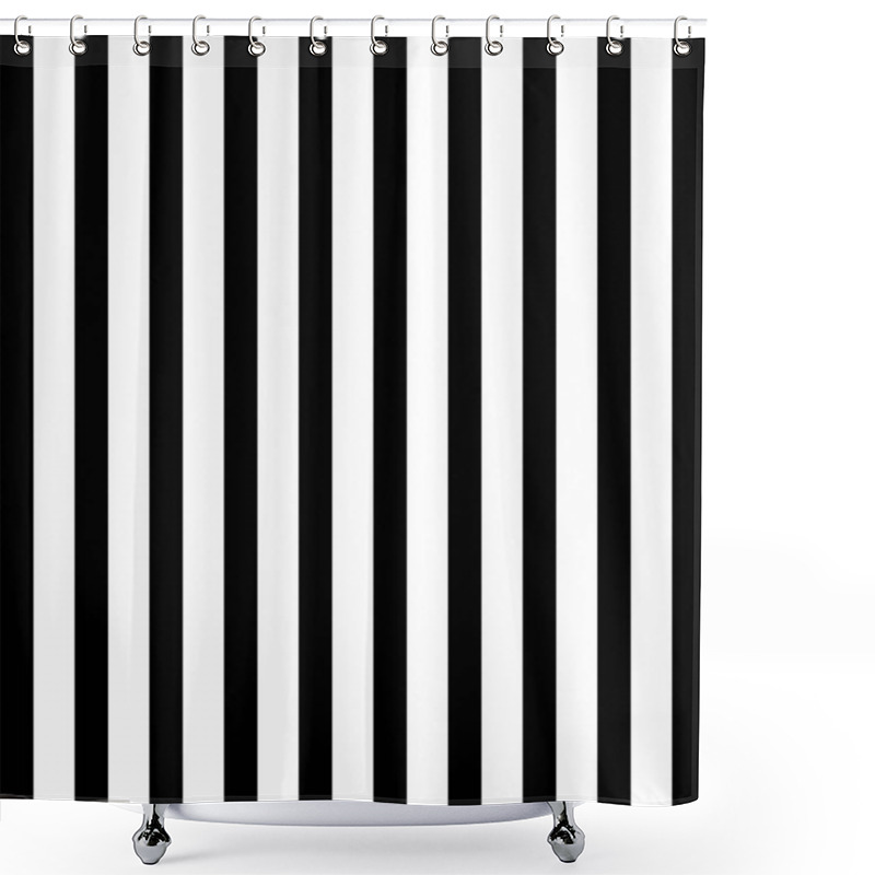 Personality  Parallel. Straight Lines, Stripes Pattern, Texture Element Vector Illustration Shower Curtains