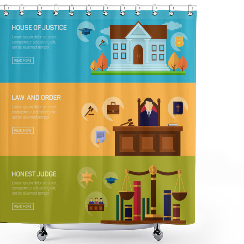 Personality  Legal Services Crime And Punishment Law Shower Curtains