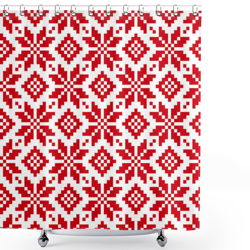 Personality  Seamless Ethnic Pattern Shower Curtains