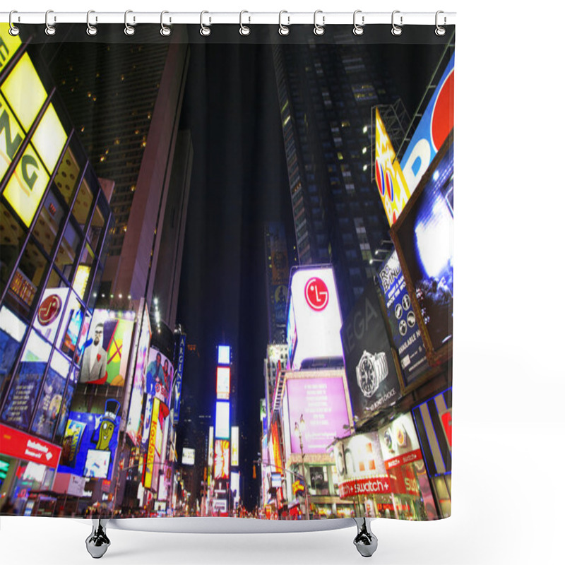 Personality  NEW YORK CITY - Times Square Shower Curtains