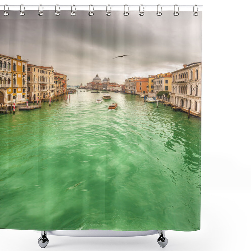 Personality  Greatest Place Of Love And Beauty Of Art On The Ground In Venice Shower Curtains