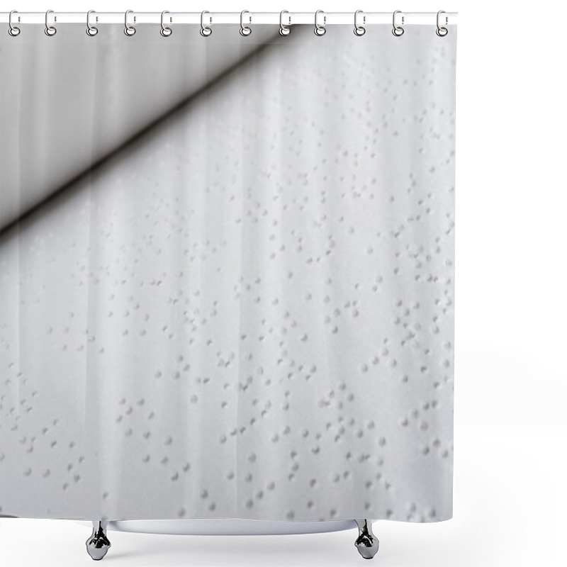 Personality  Braille Shower Curtains