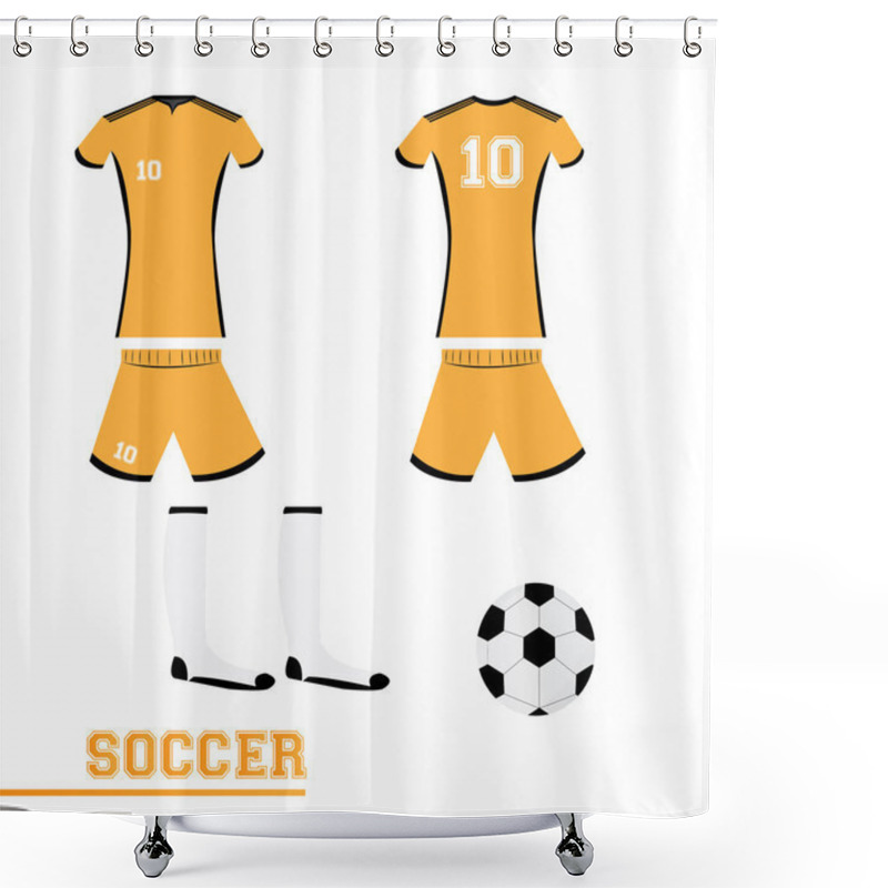 Personality  Isolated Sport Uniform Shower Curtains