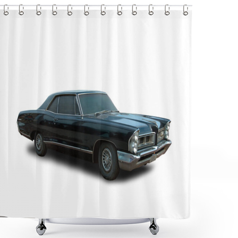 Personality  American Old Car Shower Curtains