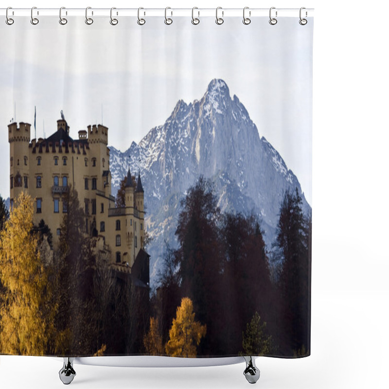 Personality  Hohenschwangau Castle In Germany Shower Curtains