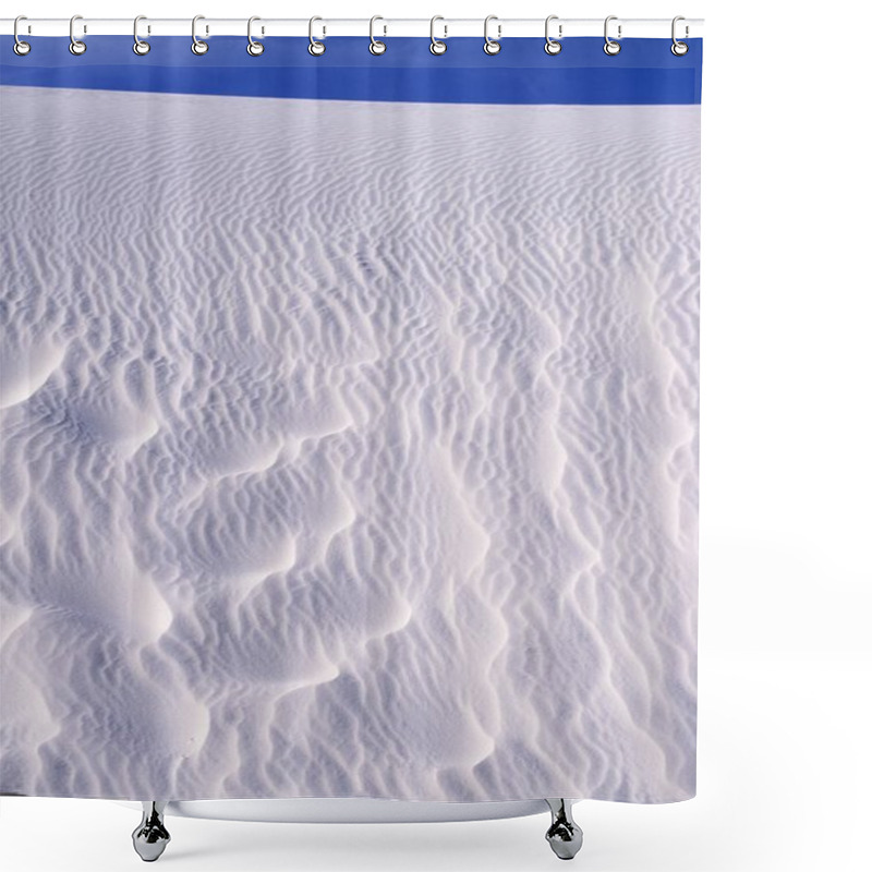 Personality  White Sands National Monument In New Mexico Shower Curtains