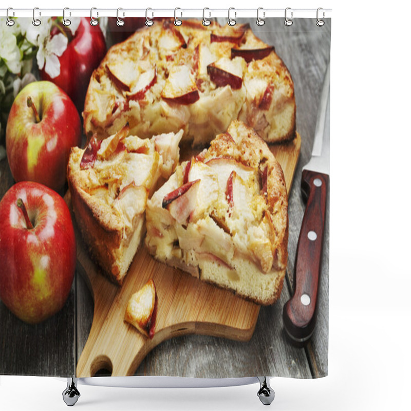 Personality  Apple Pie. Charlotte Shower Curtains