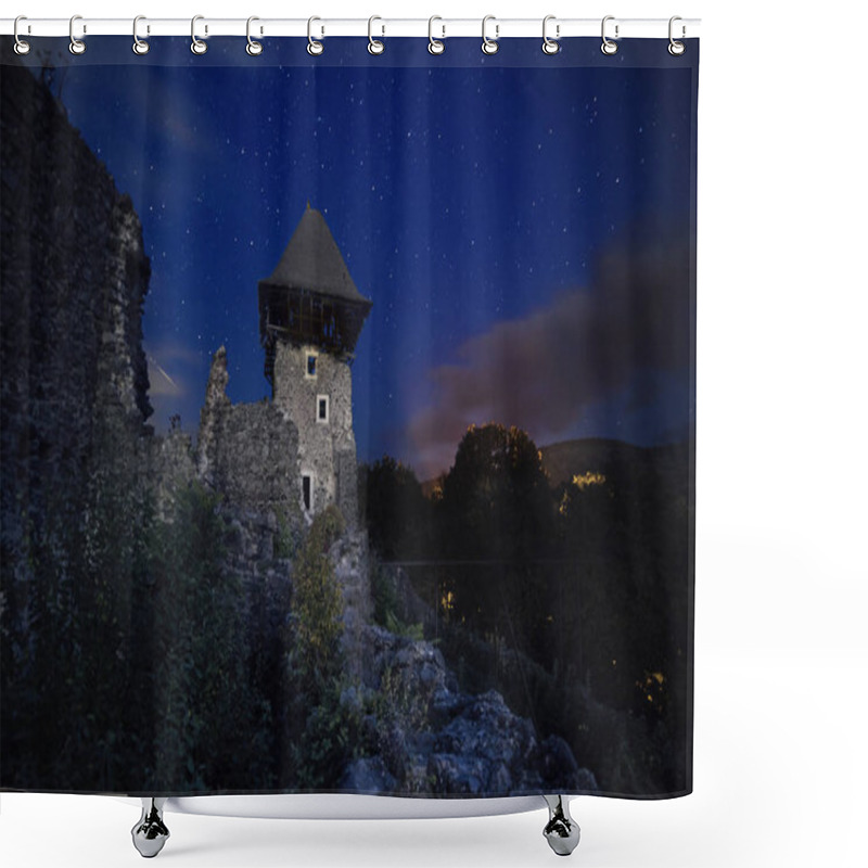 Personality  Nevitsky Castle Ruins Shower Curtains