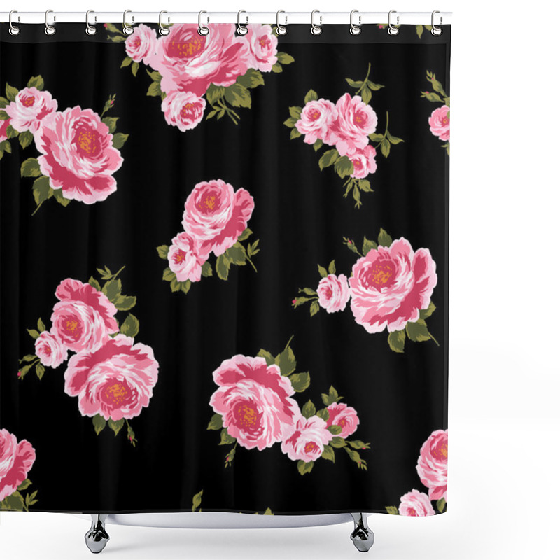 Personality  Pattern Of The Rose Shower Curtains