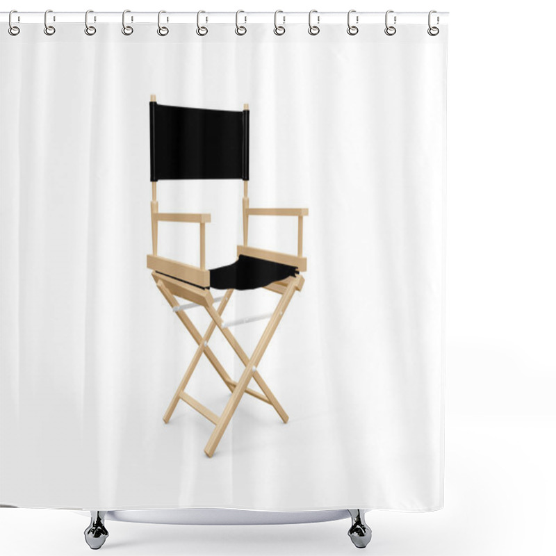 Personality  Directors Chair Shower Curtains