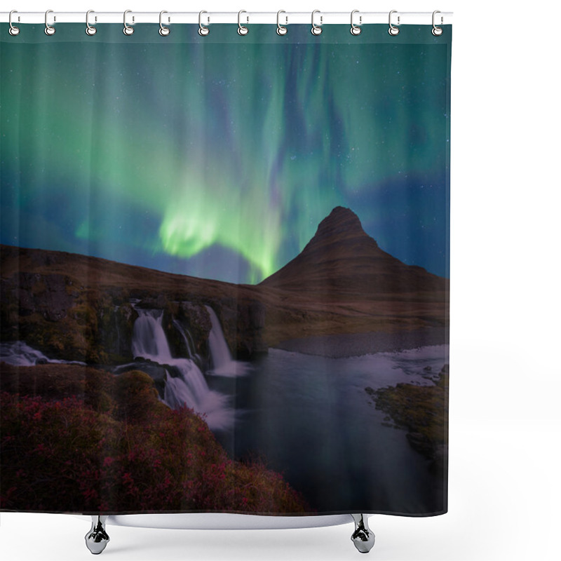 Personality  The Landscape Kirkjufell Of Iceland Shower Curtains