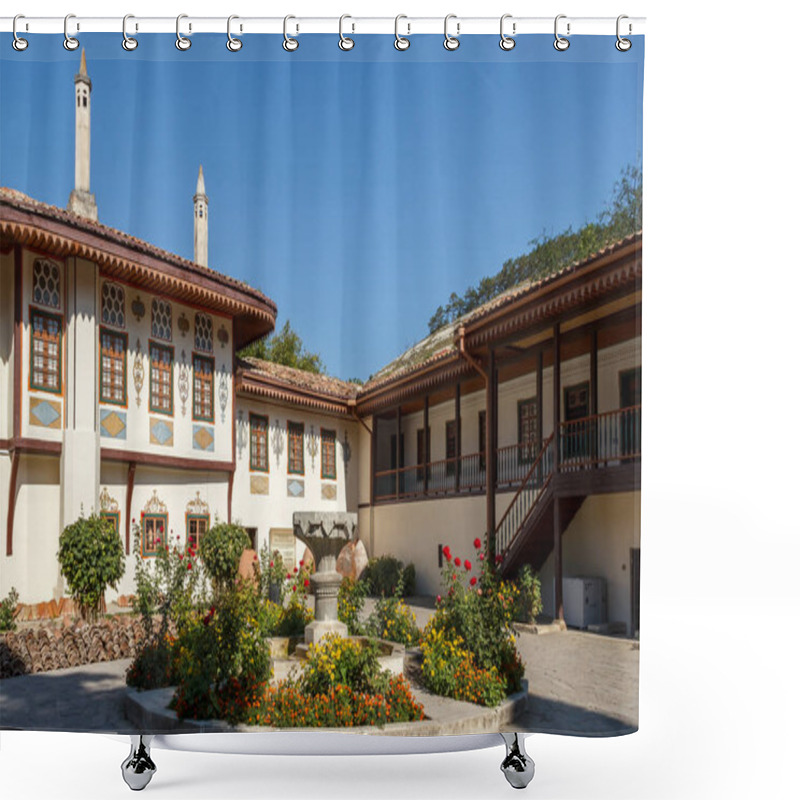 Personality  Crimea, Bakhchisarai. Courtyard Of Palace Of The Khans Shower Curtains