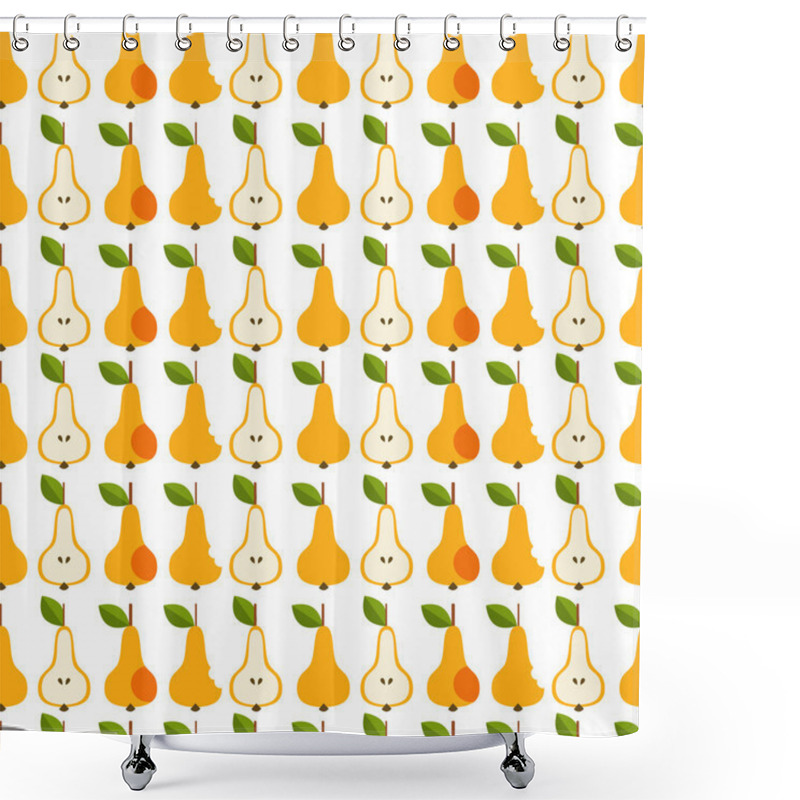 Personality  Seamless Fruit Background Shower Curtains