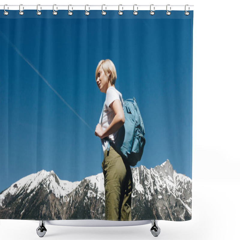 Personality  Trekking Shower Curtains