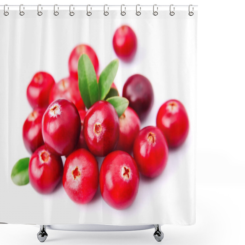 Personality  Sweet Cranberries Close Up Shower Curtains