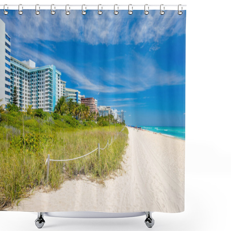 Personality  Miami Beach Shower Curtains