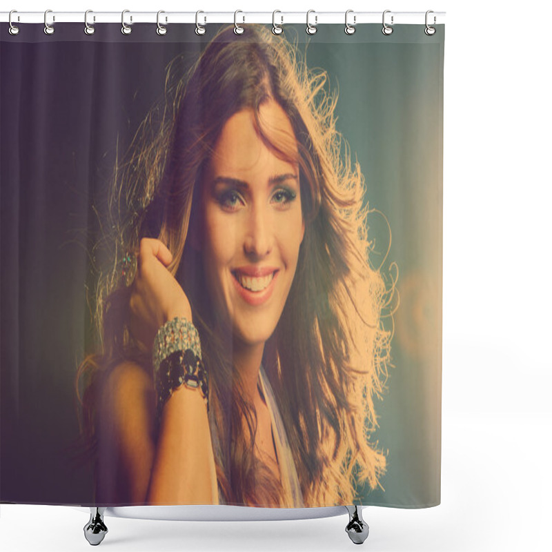 Personality  Party Girl Shower Curtains