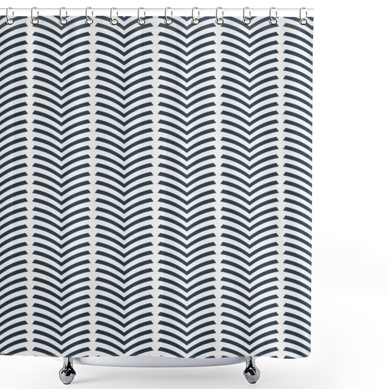 Personality  Seamless Geometric Pattern. Geometric Simple Print. Vector Repeating Texture. Shower Curtains