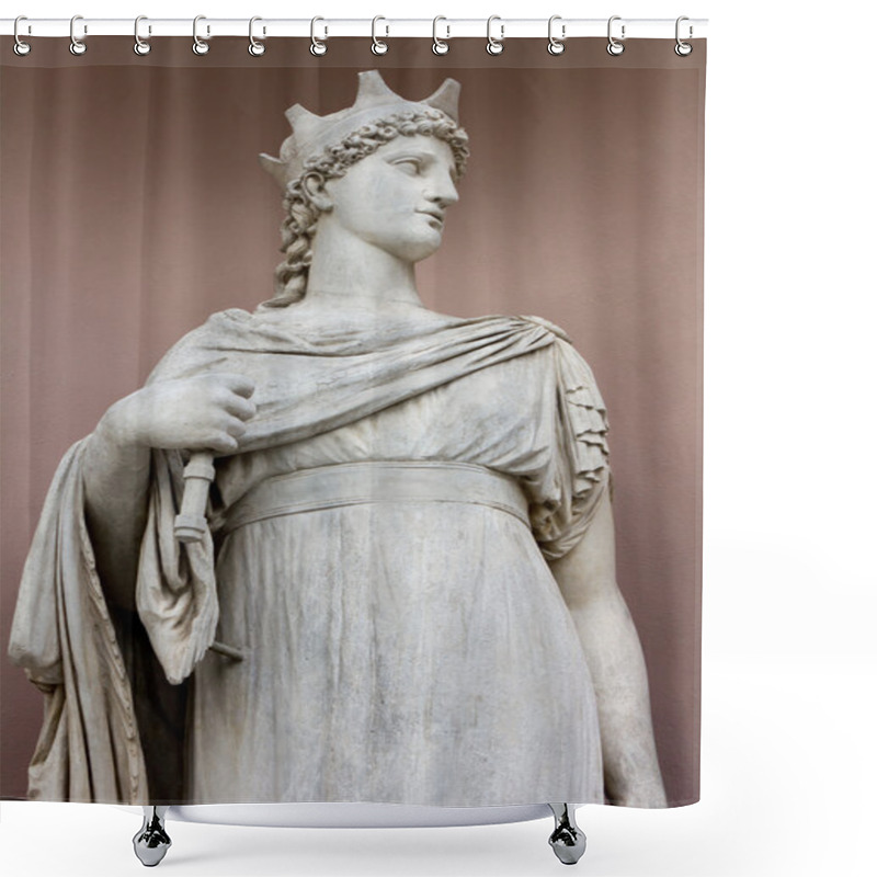 Personality  Neoclassic Marble Statue Shower Curtains