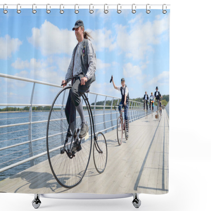 Personality  Costume Ride Shower Curtains