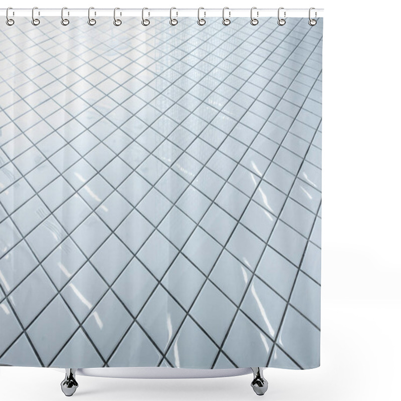 Personality  Flooring Granite Tiles Pavement And House Decoration., Abstract  Shower Curtains