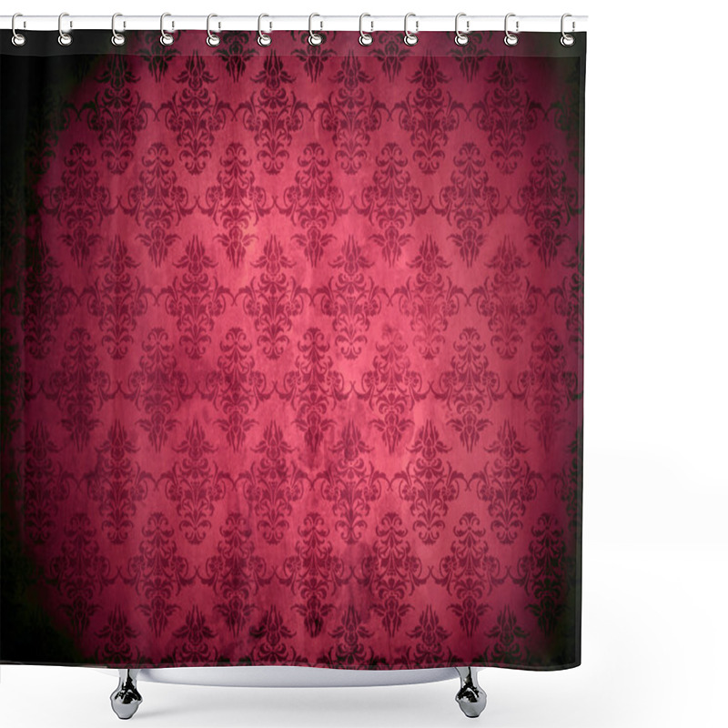 Personality  Damask Background Shower Curtains