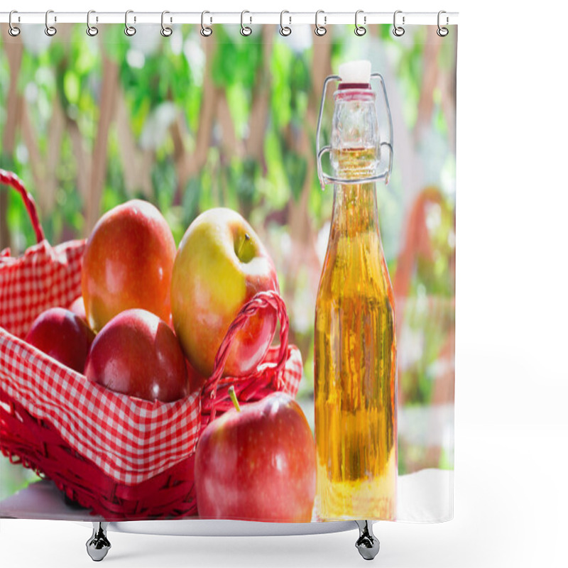 Personality  Apple Cider Vinegar Shower Curtains