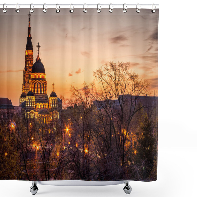 Personality  Sunset At Kharkov  Ukraine Shower Curtains