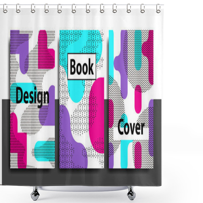 Personality  Funky Design Template Fot Print Products. Shower Curtains