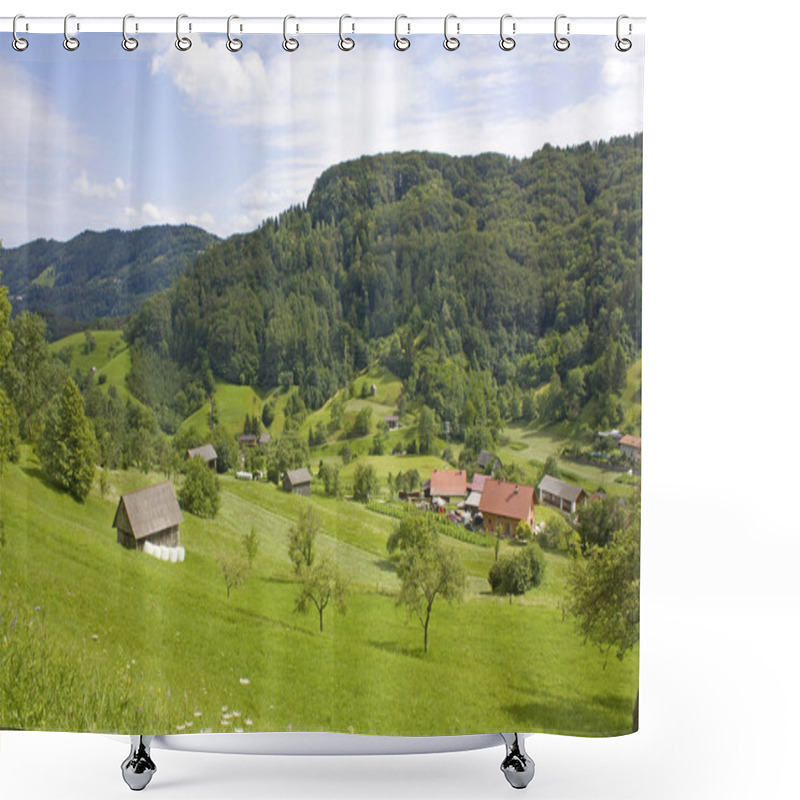 Personality  Julian Alps, Slovenia Shower Curtains